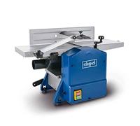 Scheppach Raboteuse dégauchisseuse HMS850 1250W 204 mm 2 fers acier rapide Hauteur 120 mm