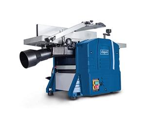 Scheppach Raboteuse & Dégauchisseuse compacte HMS860 | Puissance 1500W | 2 fers en acier rapide | Largeur de rabotage 204mm | Hauteur de passage 120mm | Régime de l'arbre 9000min-1