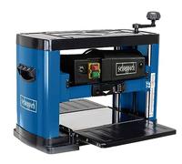 Scheppach Raboteuse PLM1800 | 1500W | Arbre de Rabotage Ø48mm | Vitesse de Rotation de l'arbre de Rabotage 8500 min-1 | Hauteur/largeur de passage : 152 mm / 330 mm | 2 fers en Acier Rapide