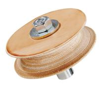 Scheppach Roue profilée de broyage en cuir 100 Jig Accessoire pour machine à broyage humide