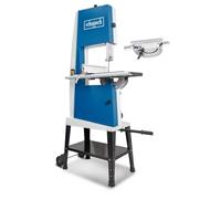 Scheppach Scie à ruban Basa 4 | 230V | 1500W | 2 vitesses | Hauteur de coupe 250mm | Largeur de coupe 375mm | Gabarit de coupe transversale & support inclus | Scie à ruban à bois