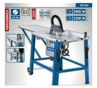 Scheppach - Scie circulaire sur table 2800W Ø 315mm avec rallonge de table - HS120o G