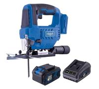 Scheppach Scie sauteuse sans fil C-JS220-X -1 batterie 4Ah + 1 chargeur