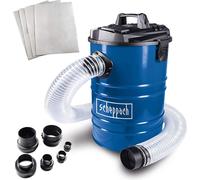 Scheppach Système d'aspiration DC100 avec kit d'adaptation & sac | 65L | Débit d'air 215 m³/h | Puissance 1200W | Raccord de tuyau 100mm | Filtration 0,5 micron