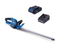 Scheppach Taille-haie sans fil C-HT570-X 20 V | Longueur de coupe 510 mm | Épaisseur de coupe 16 mm | Série 20 V IXES | Guide 560 mm | Avec protection de lame | Avec batterie 2Ah et chargeur