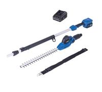 Scheppach Taille-haie télescopique C-PHS410-X - 1 Bat. 4Ah + Chargeur
