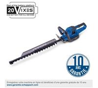 Scheppach Taille-haies sans fil BC-HT720-X 65 cm 20V IXES – sans batterie ni chargeur