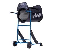 Scheppach Tamis Rotatif Electrique RS500 | Longueur du Tambour: 775mm - Ø400mm | Vitesse de Rotation : 42 Min-1 | Débit de matériau : 3m³/h | Angle d'inclinaison réglable | Largeur de Maille: 20mm