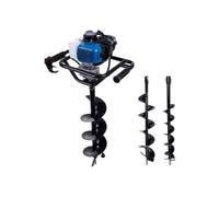 Tarière thermique SCHEPPACH EB2000 livrée avec 3 mèches 100, 150 et 200mm