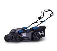 Scheppach Tondeuse à Gazon sans Fil BC-MP430-X 20V Brushless | Largeur de Coupe 43cm | pour 600-700 m2 | Réglage de la Hauteur de Coupe de 25-75mm | Panier 50L | sans Batterie et Chargeur