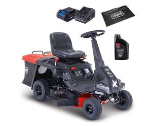Scheppach Tondeuse autoportée Thermique MR235-61 - Largeur de Coupe 61cm