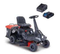 Scheppach Tondeuse Thermique autoportée MR225-61 - 4,4 KW - 6 CV - Largeur de Coupe 61 cm - Hauteur de Coupe réglable 35-75 mm - Jardins jusqu'à 2600 m² - Panier de 150 l