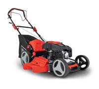 Scheppach Tondeuse Thermique MS200-51 - Moteur 4 Temps - 200 cm³ - 5,2CV - Largeur de Coupe Max 51 cm - Hauteur de Coupe 25-75 mm - bac 65L