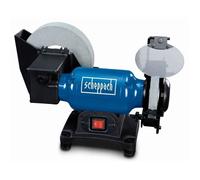 Scheppach Touret mixte BG200W – 250 W, moteur à induction, meule Ø200 mm