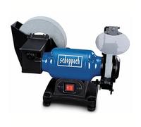 Scheppach Touret mixte BG200W – 250 W, moteur à induction, meule Ø200 mm