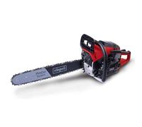 Scheppach Tronçonneuse à essence PCS46 - Tronçonneuse thermique - Moteur à essence 2 temps 2,4 CV - 1,8 kW - Lame et chaîne ProCut 18"/45 cm - Longueur de coupe 43 cm - 46 cm3