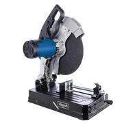 Scheppach Tronçonneuse à métaux MT150 Scie circulaire | Moteur 2600 W | Lame de 355 mm | Hauteur de coupe maxi 115 mm | Angle d'inclinaison 0-45