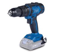 Scheppach Visseuse à percussion sans fil BC-CD60-X 20V Brushless 60Nm 3-en-1 sans batterie/chargeur