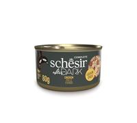 Schesir After Dark, Filets de Poulet, Nourriture Humide complète pour Chats (12 boîtes x 80 g)