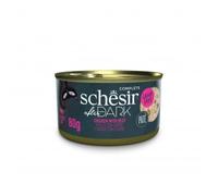 Schesir After Dark Nourriture humide pour chats en filets en bouillon 12 boîtes x 80 g (poulet avec bœuf en bouillon)