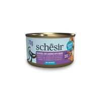 SCHESIR-Alimentation humide pour chat morceaux de sardines, maquereaux Schesir - 70 g