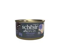 SCHESIR-Alimentation humide pour chat pâtée poulet avec canard Schesir After Dark - boîte de 80 g