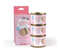 SCHESIR-Alimentation humide pour chaton Mixed Texture Schesir Baby - 3 x 55 g