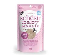 Schesir Baby Mousse pour chaton Poulet au foie de poulet 70 g