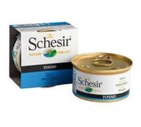 SCHESIR-Aliment pour chat en boite Schesir Thon en gelée - 85 g
