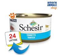 Schesir Chat Conserve Alimentaire Humide Pour Chats Boîte De 85 Gr