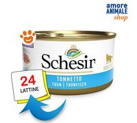 Schesir Pâtée pour chat Thon au naturel – 85 g