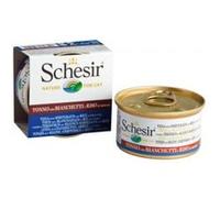 Schesir chat - thon, blanchailles et riz au naturel - 85 g