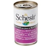 Schesir en gelée 6 x 140 g - thon, filet de bœuf en gelée