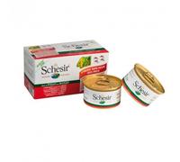 Schesir Chien - Filets De Poulet Et De Boeuf - 4 X 85g