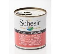 Schesir Poulet Avec Carottes En Gelée Pour Chien 16 X 285 G