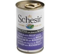 SCHESIR Croquettes pour chats au thon et au bœuf 140 g