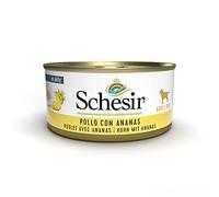 Schesir Dog Fruit Filet de Poulet avec Ananas pour Chien avec Fruits 18 boîtes x 150 g