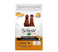 Schesir Dog Medium Maintenance Poulet, croquettes pour Chiens de Taille Moyenne, Sac, 3 kg
