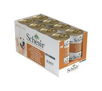 Schesir Dog Poulet avec Pommes de Terre, Nourriture pour Chien Humide, 16 boîtes x 285 g