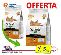 Schesir Dry Cat Maintenance Avec Poulet 1,5 / 10 KG - Aliments pour Chats Adulte