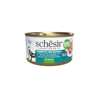 Schesir en Jelly Ton avec Boucle 12 x 70 g en boîte, Nourriture Humide complète pour Chats, sans conservateurs, Mode de pêche Durable