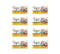 Schesir, Filet de Poulet, Nourriture Humide pour Chats dans Son Propre jus, 8 x 6 boîtes de 50 g