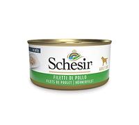 Schesir Filet de Poulet pour Chien - Nourriture Humide - 18 boîtes x 150 g