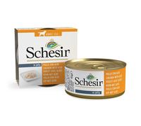 SCHESIR-Aliment pour chien en boite Schesir Filets de poulet et aloès en gelée - 150 g