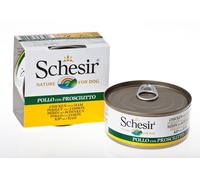 Schesir Filets De Poulet Avec Jambon En Gelée Pour Chien 10 X 150 G