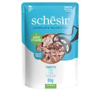 Schesir | Filets de thon en gelée pour chats | Sachet de 85 g | Thon en gelée 85