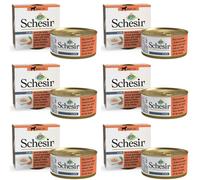 SCHESIR Fruit Poulet avec papaye pour chats 6×150 g