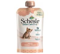 SCHESIR Kitten Care pâte de poulet nourriture humide pour chatons 150g