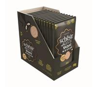 Schesir, Nourriture Humide complète après Le Poulet foncé en Mousse pour Chats (12 sachets x 80 g)