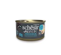 Schesir, Nourriture Humide complète pour Chats After Dark Poulet Œufs de Poule et de caille (boîtes de 12 x 80 g)